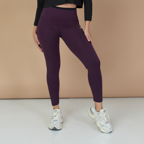 Leggings Salma grape