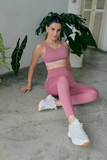 Leggings New Olivia rosadas - Barbie vibes