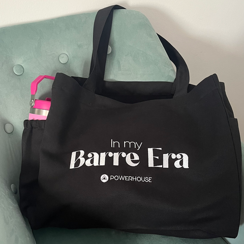 Tote bag Barre negro