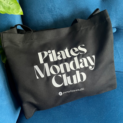 Tote bag Pilates negro