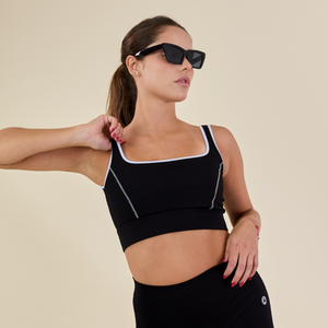 Top Julieta negro