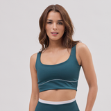 Top Clara Dark Green