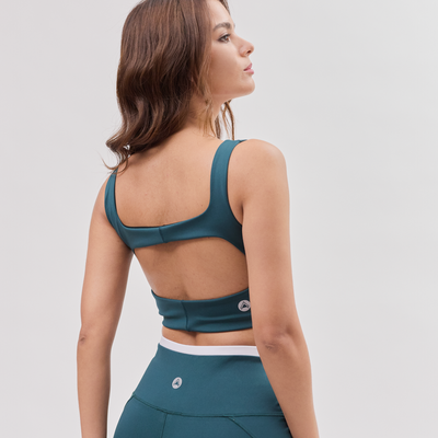 Top Clara Dark Green