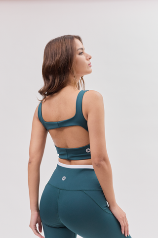 Top Clara Dark Green