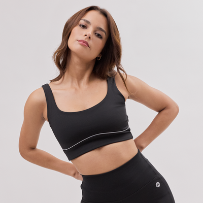 Top Clara negro
