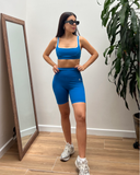 Biker Bruna Electric Ocean