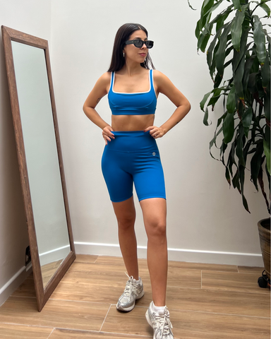 Biker Bruna Electric Ocean