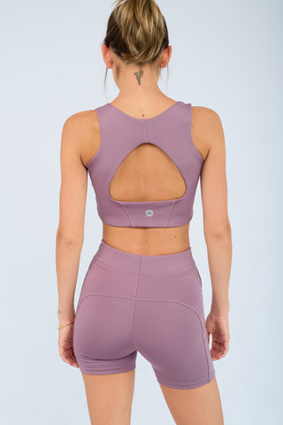 Short Bruna Lavender Mist