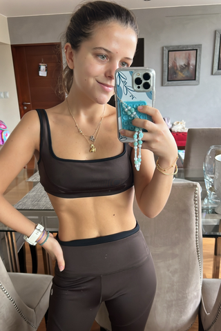 Leggings Salma Dark Coffee
